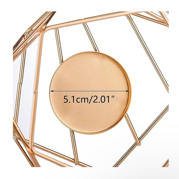 Geometric Tea light Candle Holder - Picture 4 of 4